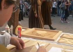 ENGIM scuola di lavorazione del legno partecipa a Thiene 1492 - edizione 2017