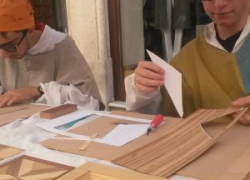 ENGIM scuola di lavorazione del legno partecipa a Thiene 1492 - edizione 2017