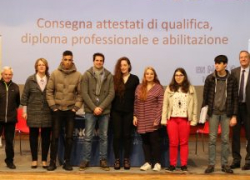 Consegna attestati ai qualificati 2017 - ENGIM Thiene