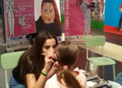 Estetiste in servizio alla fiera Children & Family - Engim Thiene