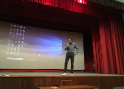 don Marco Pozza incontra gli studenti della scuola di formazione professionale  Engim Thiene