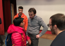 don Marco Pozza incontra gli studenti della scuola di formazione professionale  Engim Thiene