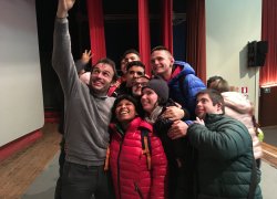 don Marco Pozza incontra gli studenti della scuola di formazione professionale  Engim Thiene