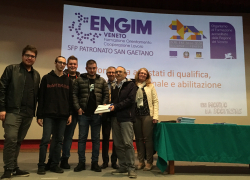 Engim Thiene: consegna attestati di qualifica e diploma agli ex allievi  della Scuola di Formazione Professionale