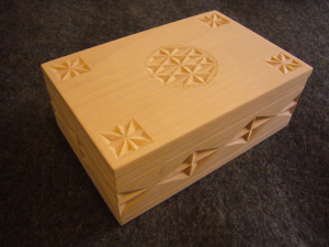 Intaglio del legno a punta di coltello